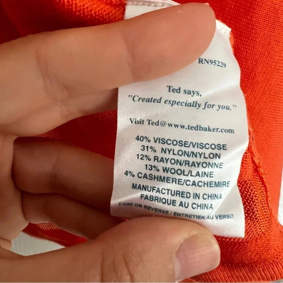 Ted Baker poncho NWT - Picture 4 of 5